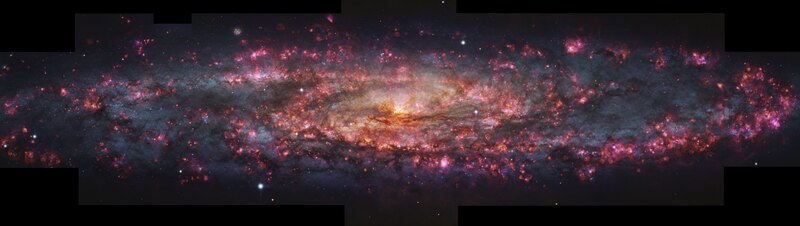 European Southern Observatory Unveils Ultra-Detailed Map of Sculptor Galaxy