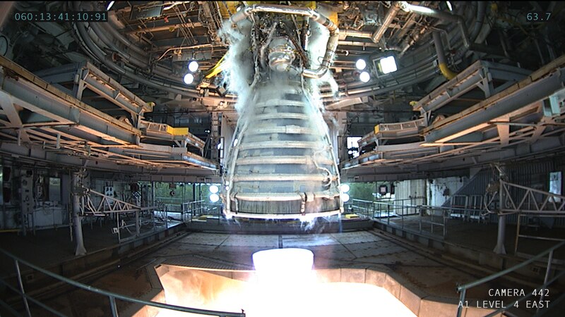 NASA Successfully Tests RS-25 Engine for Artemis Missions