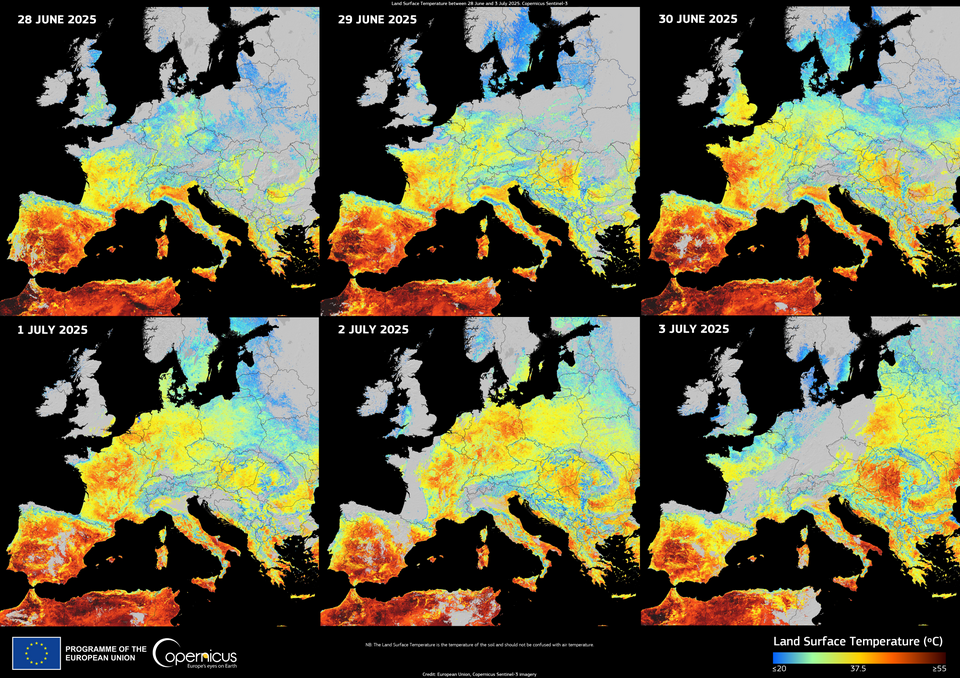 Severe European Heatwave Triggers Wildfires and Nuclear Plant Shutdowns