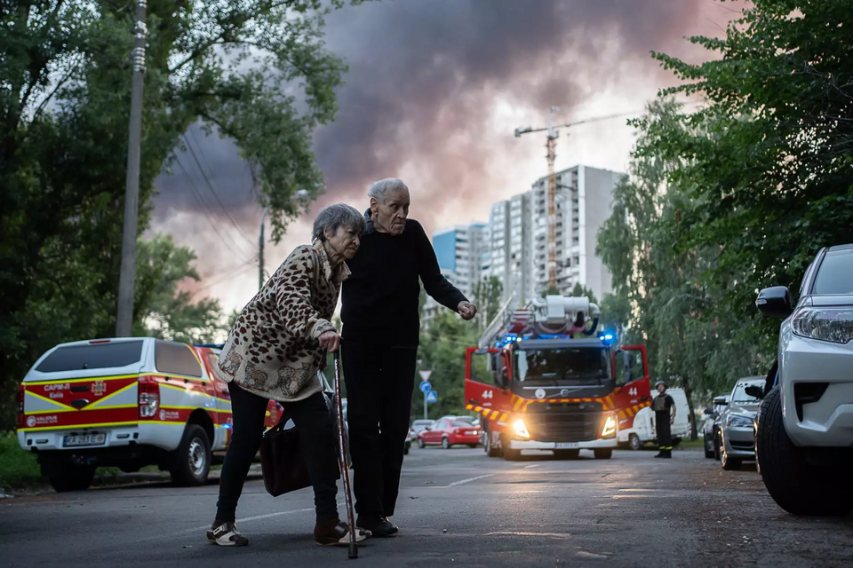 Second Night of Russian Attacks in Kyiv: Two Dead and 28 Injured