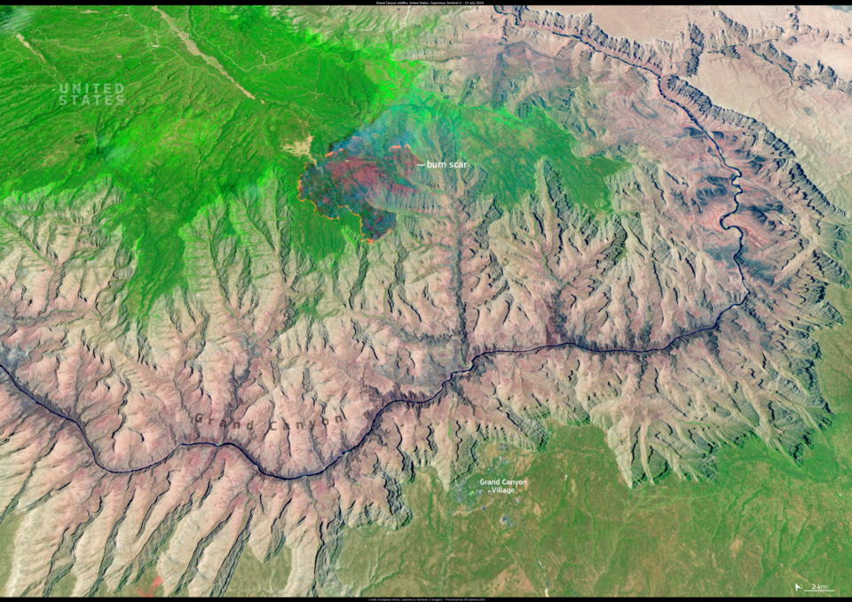 Wildfires Prompt Evacuations at Grand Canyon and Black Canyon Parks