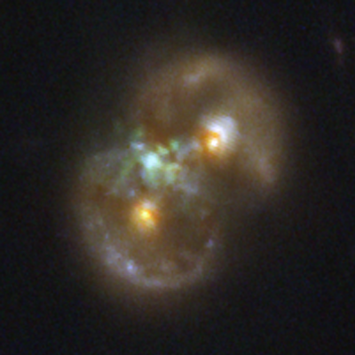 Yale Researchers Uncover Newborn Black Hole in 'Infinity' Galaxy