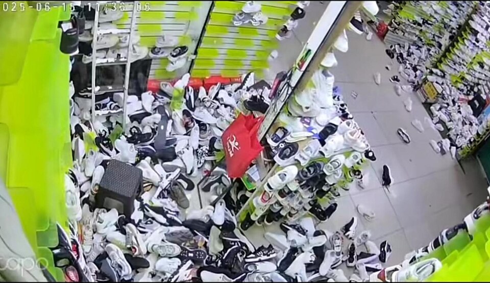 Magnitude 7.7 Earthquake in Myanmar Captured on CCTV: A Historic Event