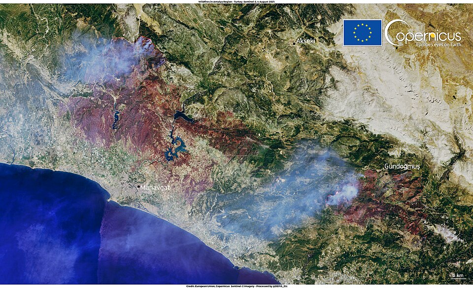 Türkiye Wildfires Claim Lives of 10 Firefighters Amid Rising Death Toll