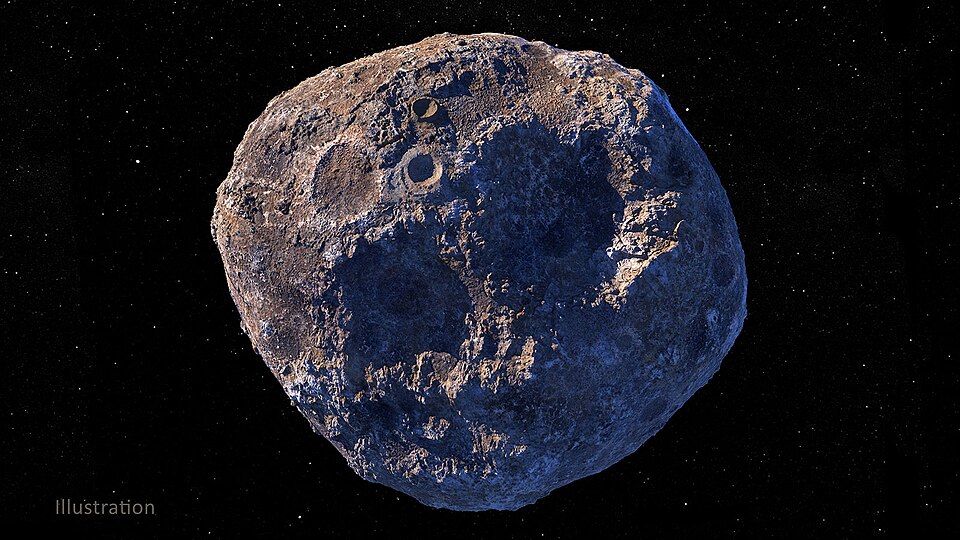 NASA Unveils Asteroid 16 Psyche’s Gold Reserves Valued at $700 Quintillion