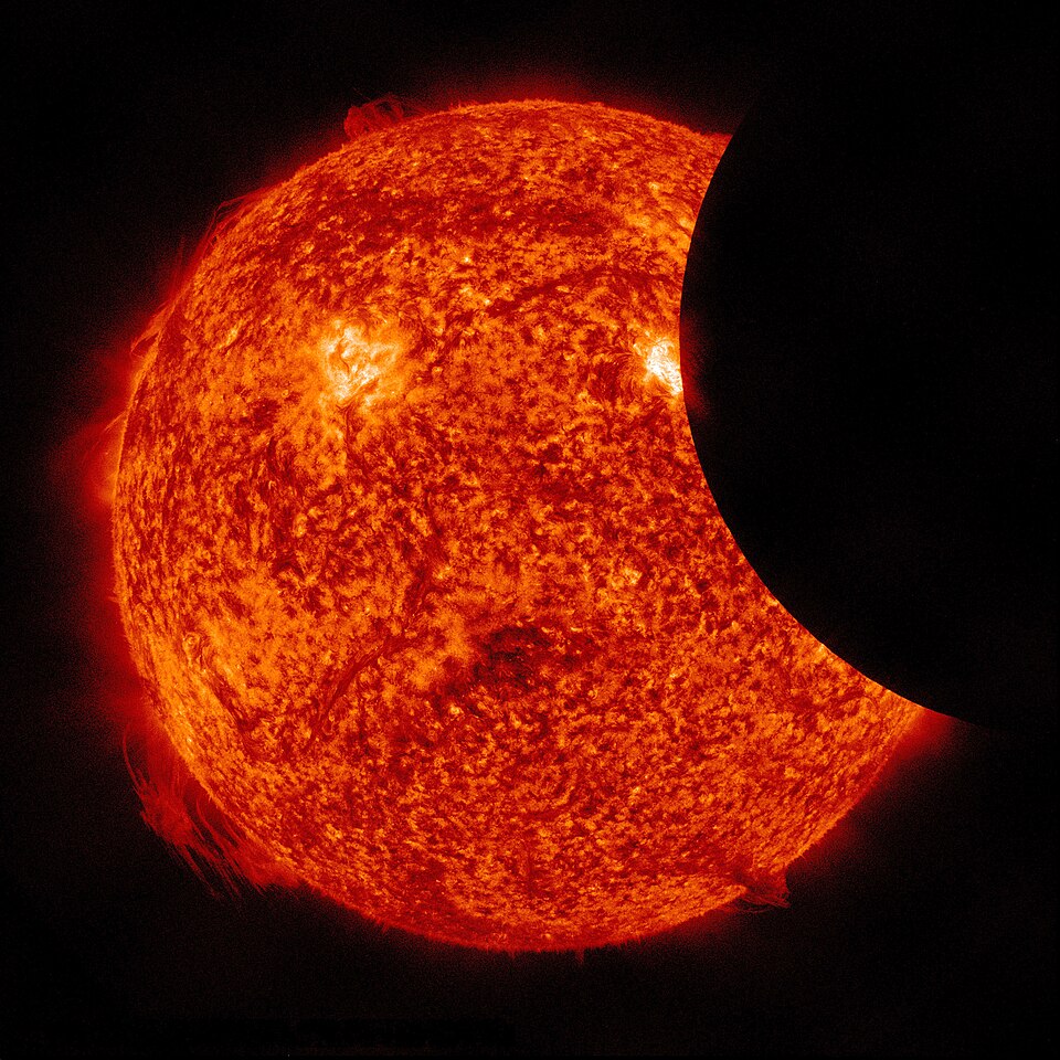 NASA's Solar Dynamics Observatory Captures Dual Solar Eclipses in One Day