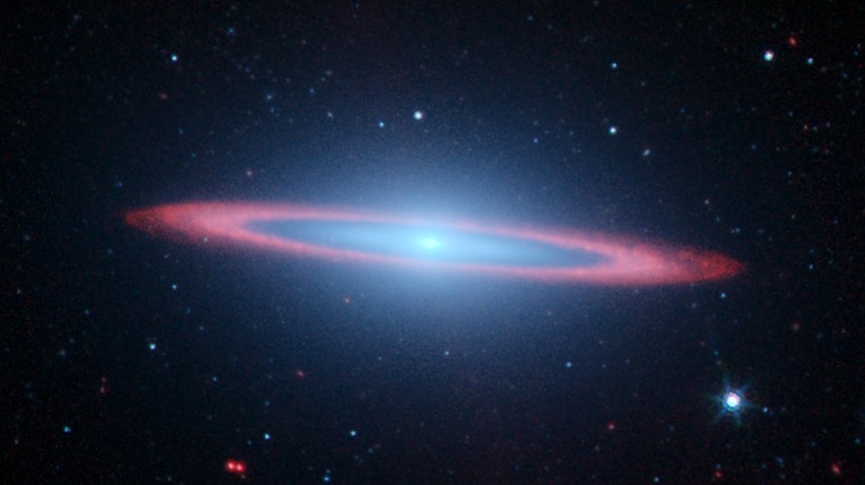 James Webb Space Telescope Captures Sombrero Galaxy in Near-Infrared Light