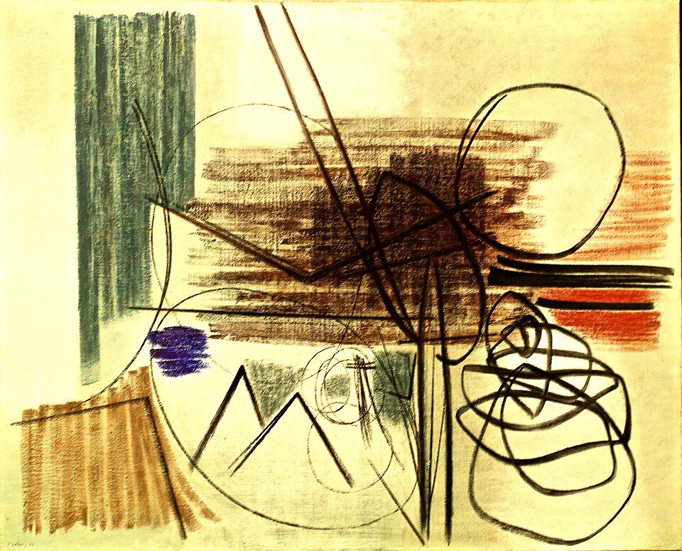 Prague Exhibition Revives Legacy of Avant-Garde Artists Bergman and Hartung