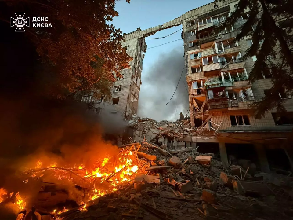 Kyiv Endures Deadly Russian Missile and Drone Attack, 30 Dead